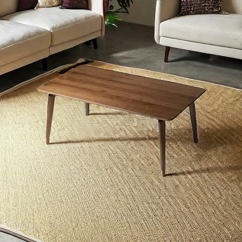 Modern simple Chinese black walnut coffee table