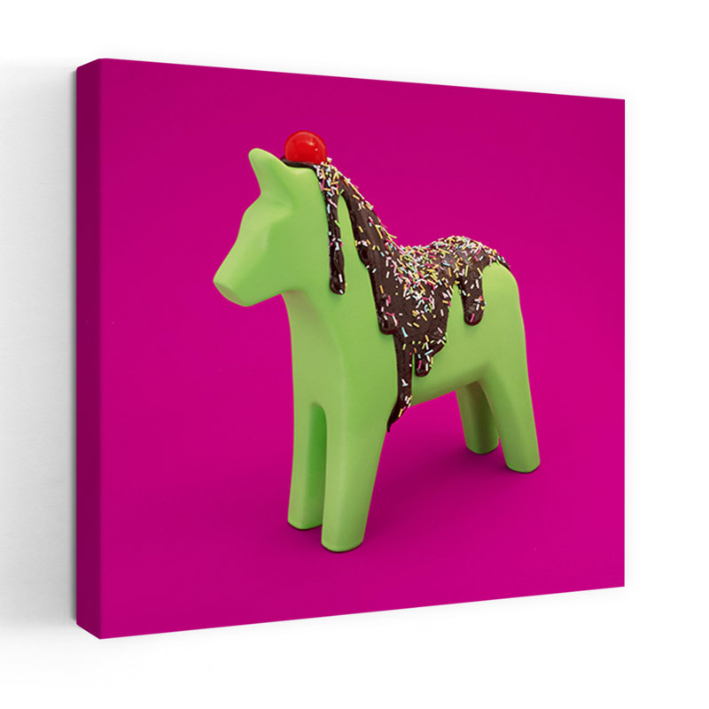 Art contemporain contemporain abstrait coloré, H 36 po x l 36 po
