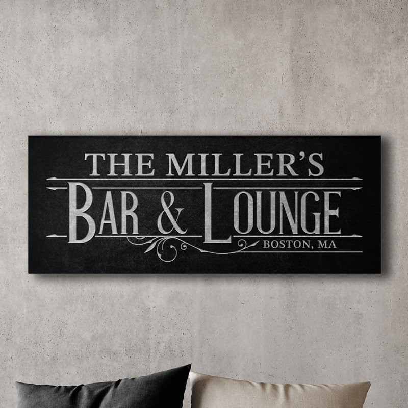 Plaque de bar Art Déco, Oui