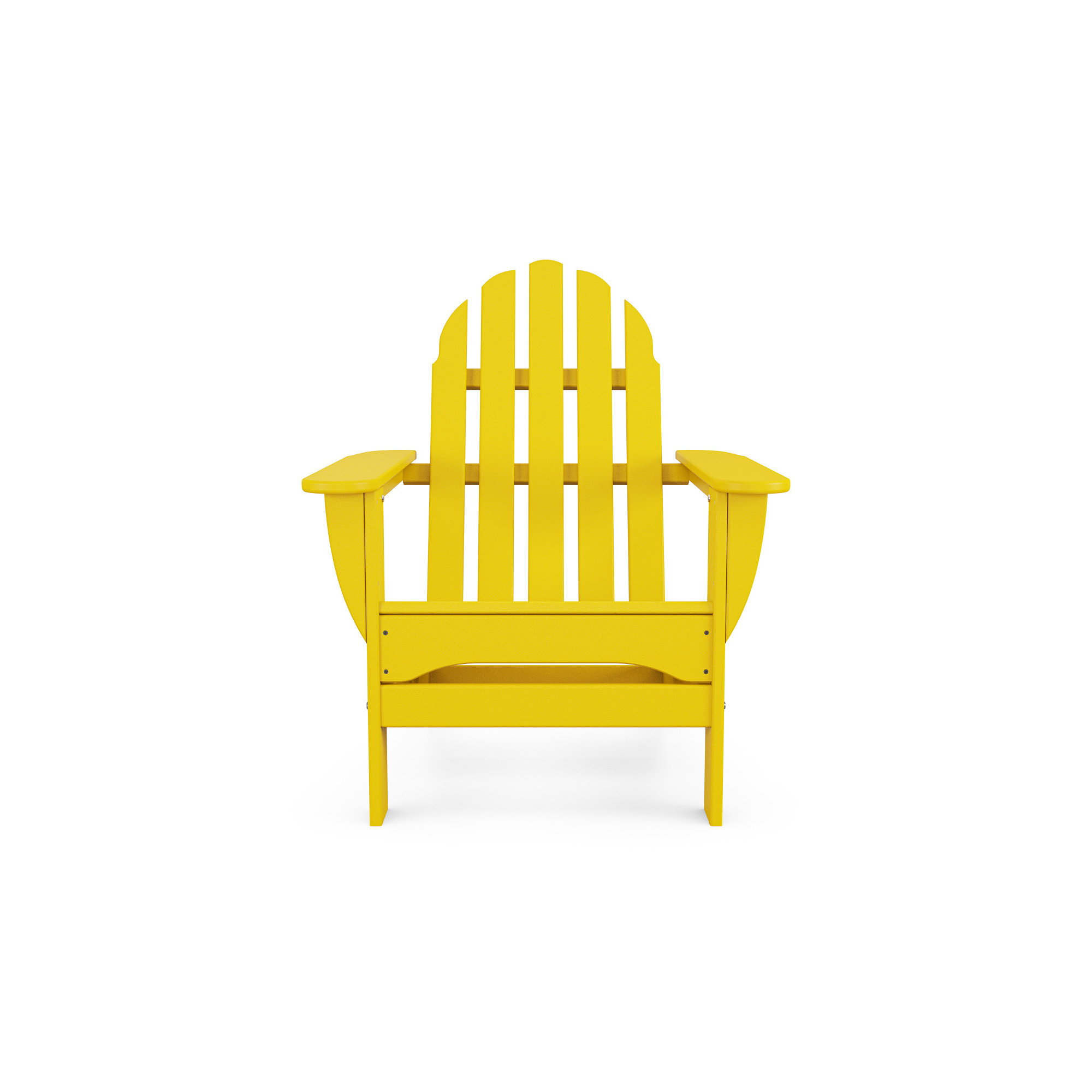 POLYWOOD Classic Adirondack Chair, Lemon