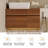 31.5" Wall Mounted Modern Wood Grain Floating Bathroom Vanity Set-1883359330