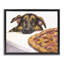 Berger allemand avec cadre flottant à pizza, design par George Dyachenko-1226383020-1226383021