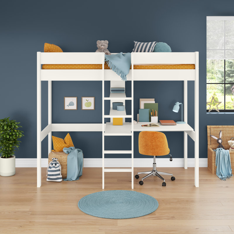 Uno Highsleeper with Integrated Desk and Shelving