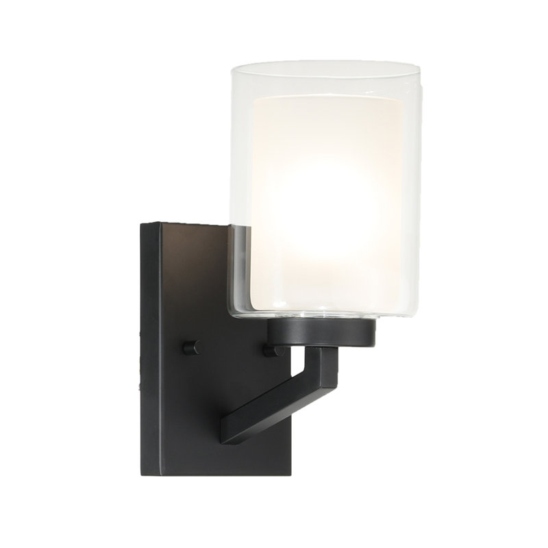Armed Sconce, Matte Black
