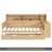 Wooden Daybed With Storage Shelves, Multi-Functional Bed With Trundle Bed And Study Desk-1646850330-1646850331