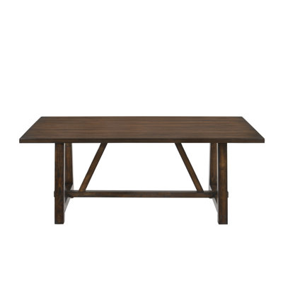 Kaelyn Dark Oak Finish Dining Table