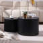 Table basse ronde en bois-2089149227