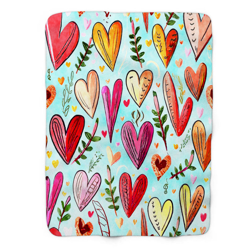 Jeté Bright Heartbeat Dance, L 60 po x L 80 po
