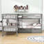 Ewout Kids Twin Over Twin Bunk Bed-417491152