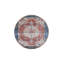 Tapis décoratif bleu lavable traditionnel-836167181