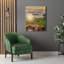 Green Pastures Psalm 23:1-2 - Wrapped Canvas Print-1973189751