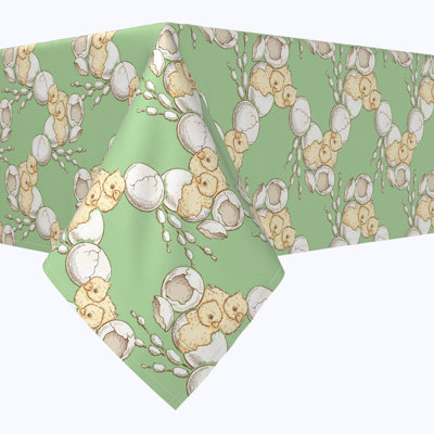 Cayden Geometric Easter Tablecloth