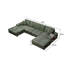 Canapé convertible en forme de U-1856531870