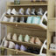 Armoire à chaussures bohème polyvalente avec plusieurs options de rangement pour les couloirs, alliant style et fonctionnalité