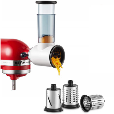 Accessoire trancheuse-râpe pour robot pâtissier KitchenAid de GVODE