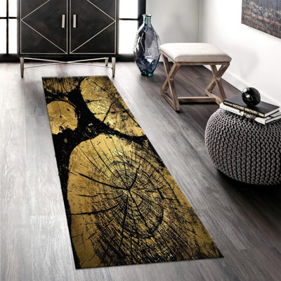 Floral Fantasy Non Woven Thin Type Printed Rug Featuring Vibrant Red and Blue Blossoms on a Beautiful Cream Base