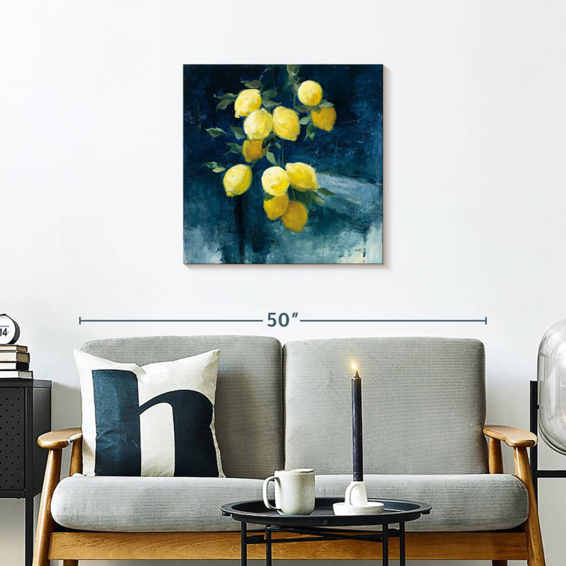 Yarlin Lemon Grove I, 24" H x 24" W