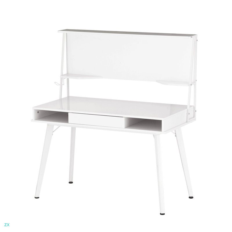 Bureau d'ordinateur Study avec rangement et tableau magnétique effaçable à sec