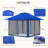 Pop up Patio Gazebo 13 Ft. W x 13 Ft. D Metal Patio-64604172