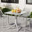 31.5" Outdoor Square Dining Table-945048104