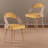 Upholstered Dining Chair With Wooden Frame-1252833042-1244952187