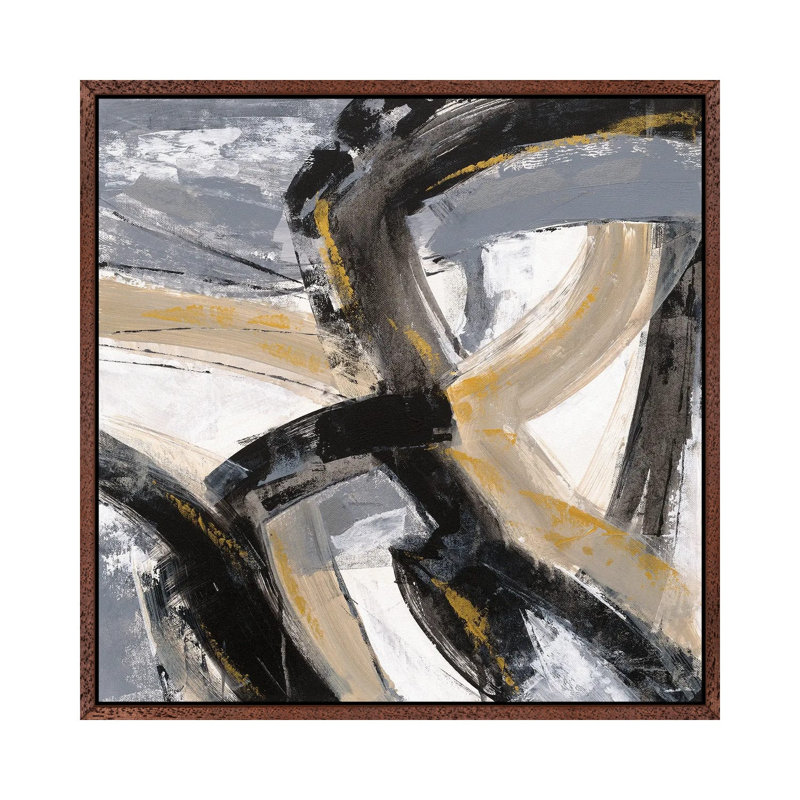 Urban Graffiti II by Silvia Vassileva - Gallery-Wrapped Canvas Giclée on Canvas, 66.04 cm H x 66.04 cm W, Classic Wood Framed