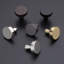  Ensemble de poignées rondes noires mates 1-1 / 8 "The Perfect Knob-100234009