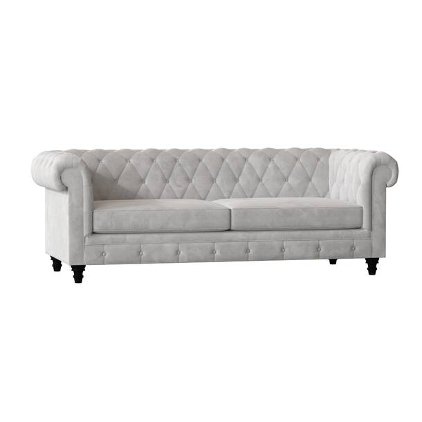 Poshbin Rolled Arm Chesterfield Sofa & Reviews | Wayfair