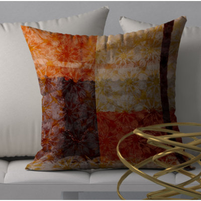 Housse de coussin décorative carrée et insert