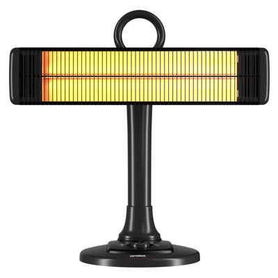 30.5 inch Indoor/ Outdoor Oscillating Portable Infrared Tower Heater