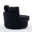 Swivel Armchair with Footstool-627896500