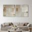 Vanilla Set Canvas Abstract Print by Oliver Gal, Black Frame, 12 x 12-1583854544-1583854546