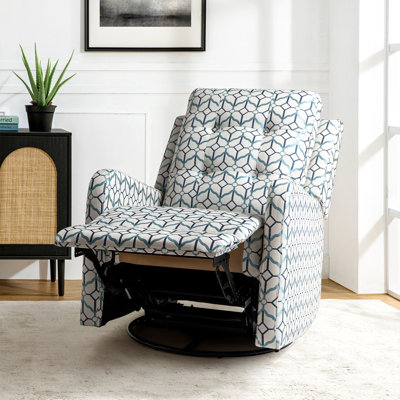 Prescot 26.8" W Swivel Glider Recliner