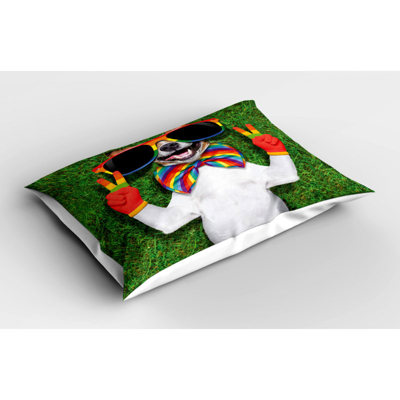 Sun Polyester Sham Set, Twin