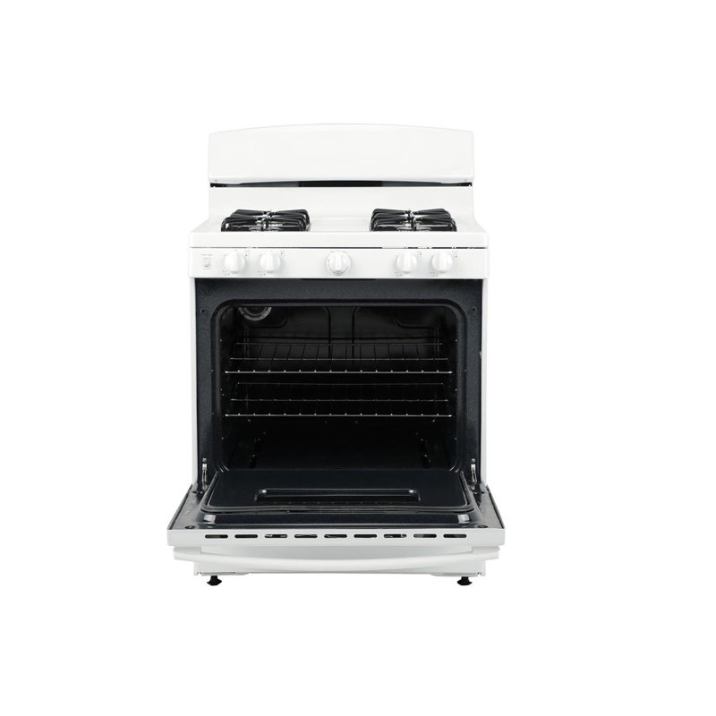 30" 4.8 cu. ft. Freestanding Gas Range, White
