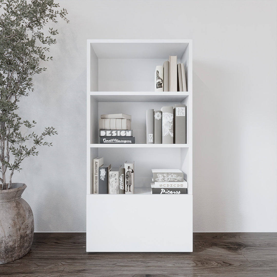 Milette 122cm H x 60cm W Standard Bookcase