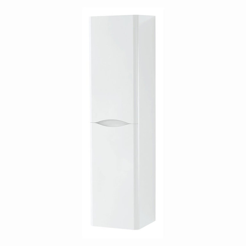 Arc Tall Bathroom Cabinet, White