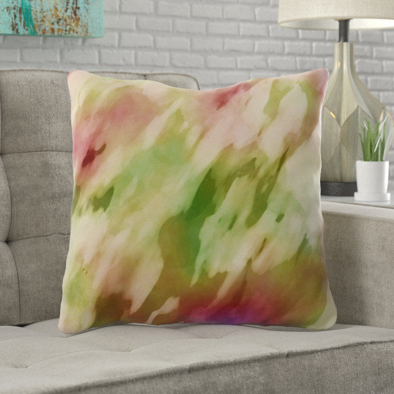 Coussin décoratif painting Dunnes, Microsuède, Intérieur