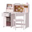 Ensemble de bureau 41,5 "avec bureau inclinable et chaise pour enfants-1014668987