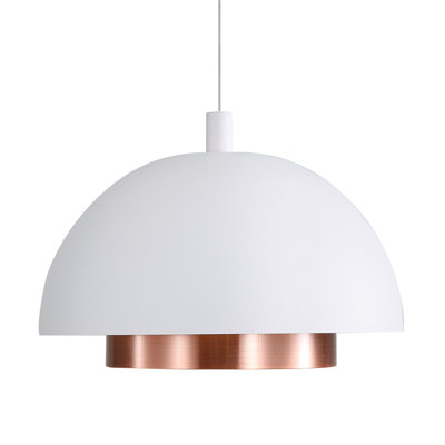 Solsken  LED Pendant  with Aged Copper