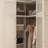 35.4 " W Glass Entry Hall Wardrobe
