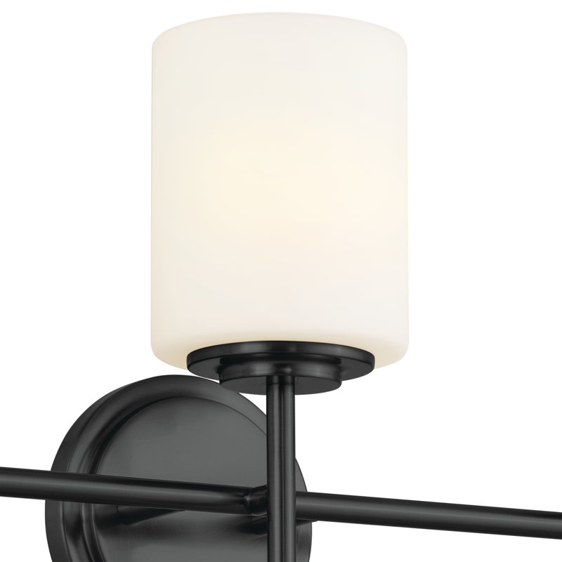 Luminaire de salle de bain, Noir, 3