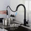 Robinet de cuisine tactile avec douchette extractible