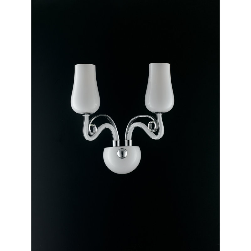Pedro Glass Armed Sconce