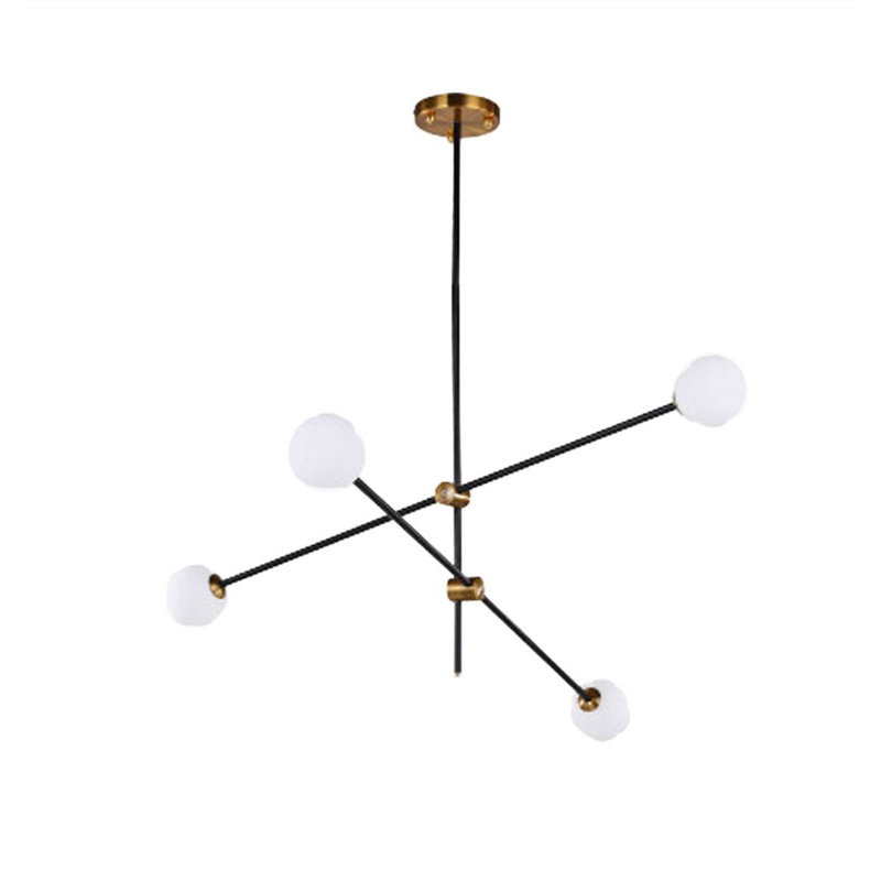 Heissen 4 - Light Sputnik Modern Linear Chandelier