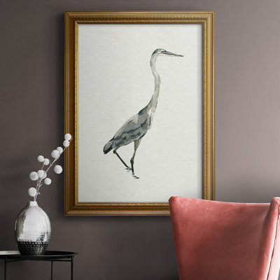«Saltwater Herons I», reproduction d'art sur toile