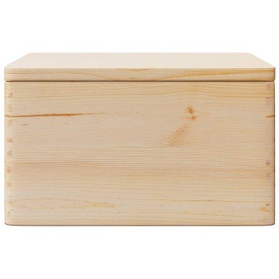 Lily Manor Solid Wood Decorative Basket