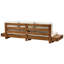 Corbe Wicker 5 - Person Garden Lounge Set with Cushions