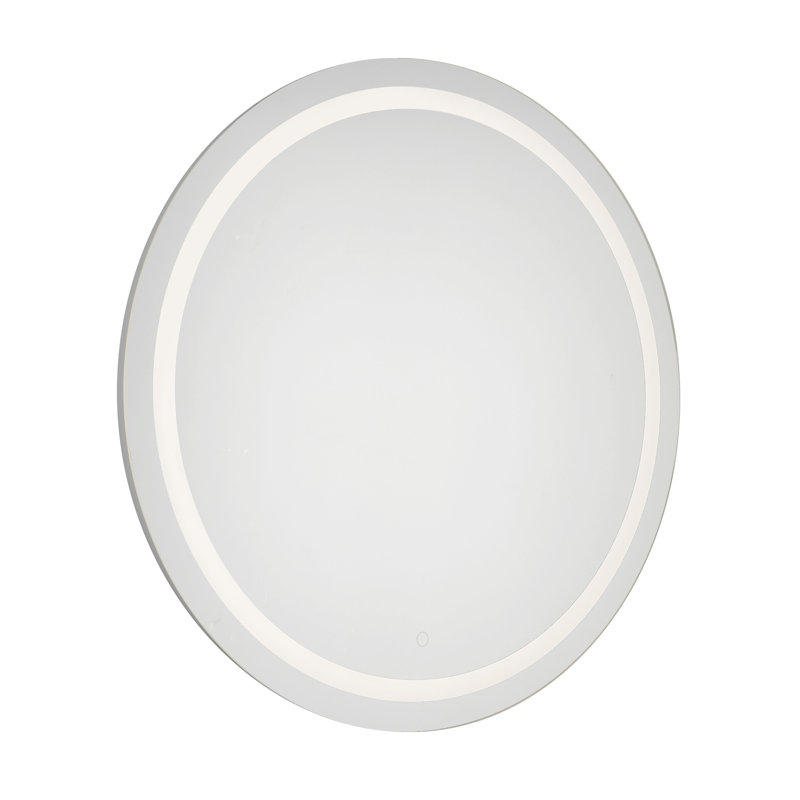 Miroir mural Hillmont, H 40 po x l 40 po x P 1,75 po