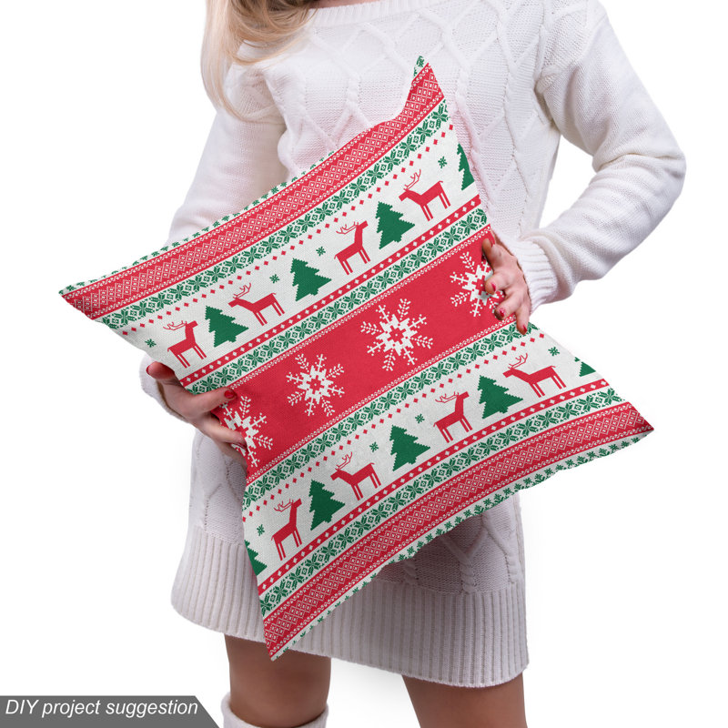 Tissu de noël, l 58 po x L 72 po